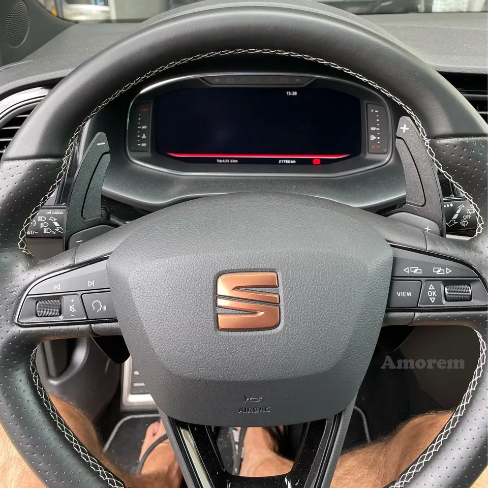 Aluminium Schaltwippen Verlängerungen Seat Leon Cupra, Exeo, Ibiza, Arona, Ateca, Alhambra