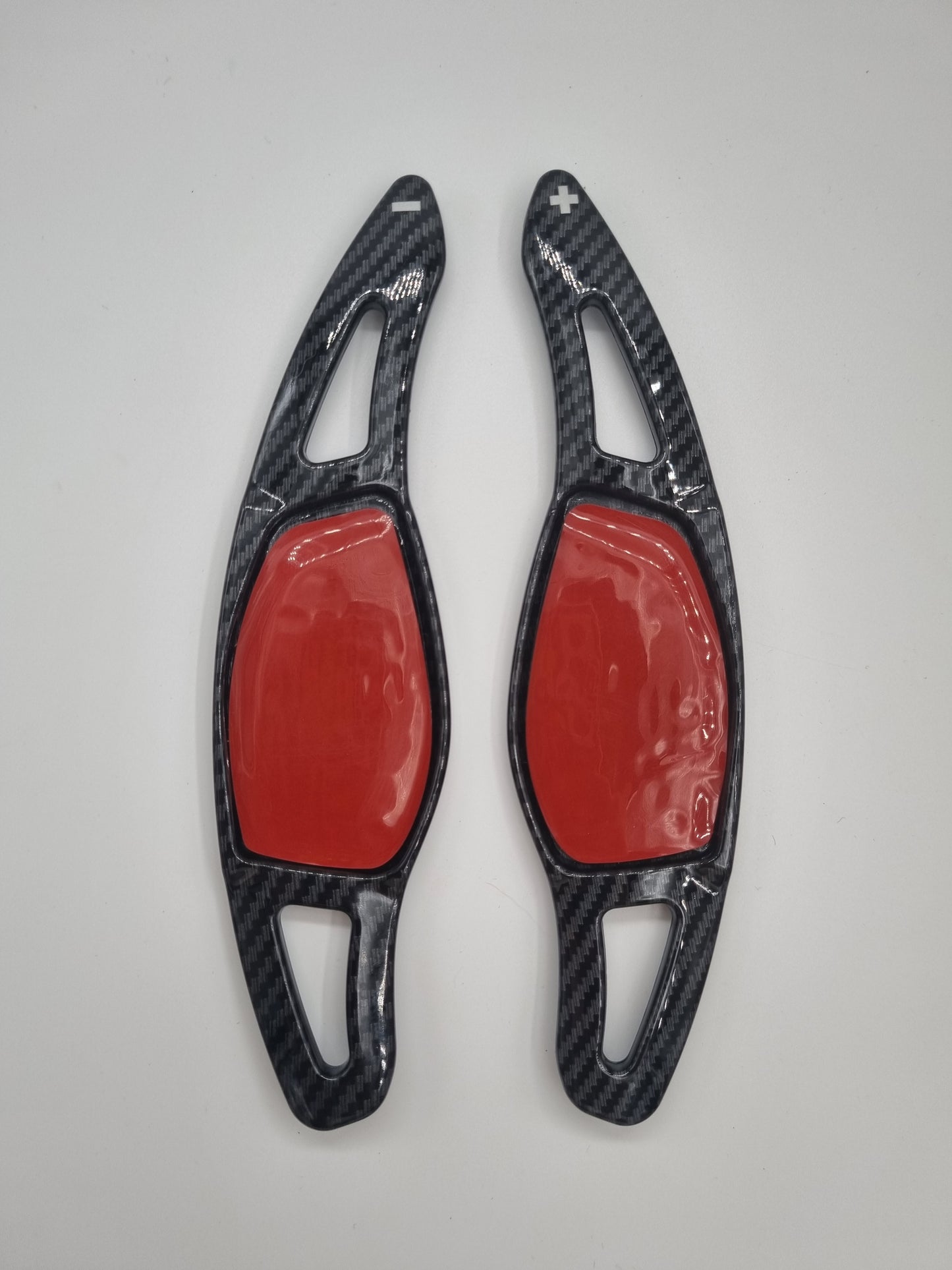 Kunststoff Schaltwippen Verlängerungen Audi RS3, RS4, RS5, RS6, RS7, R8, TTRS, RSQ3, RSQ8