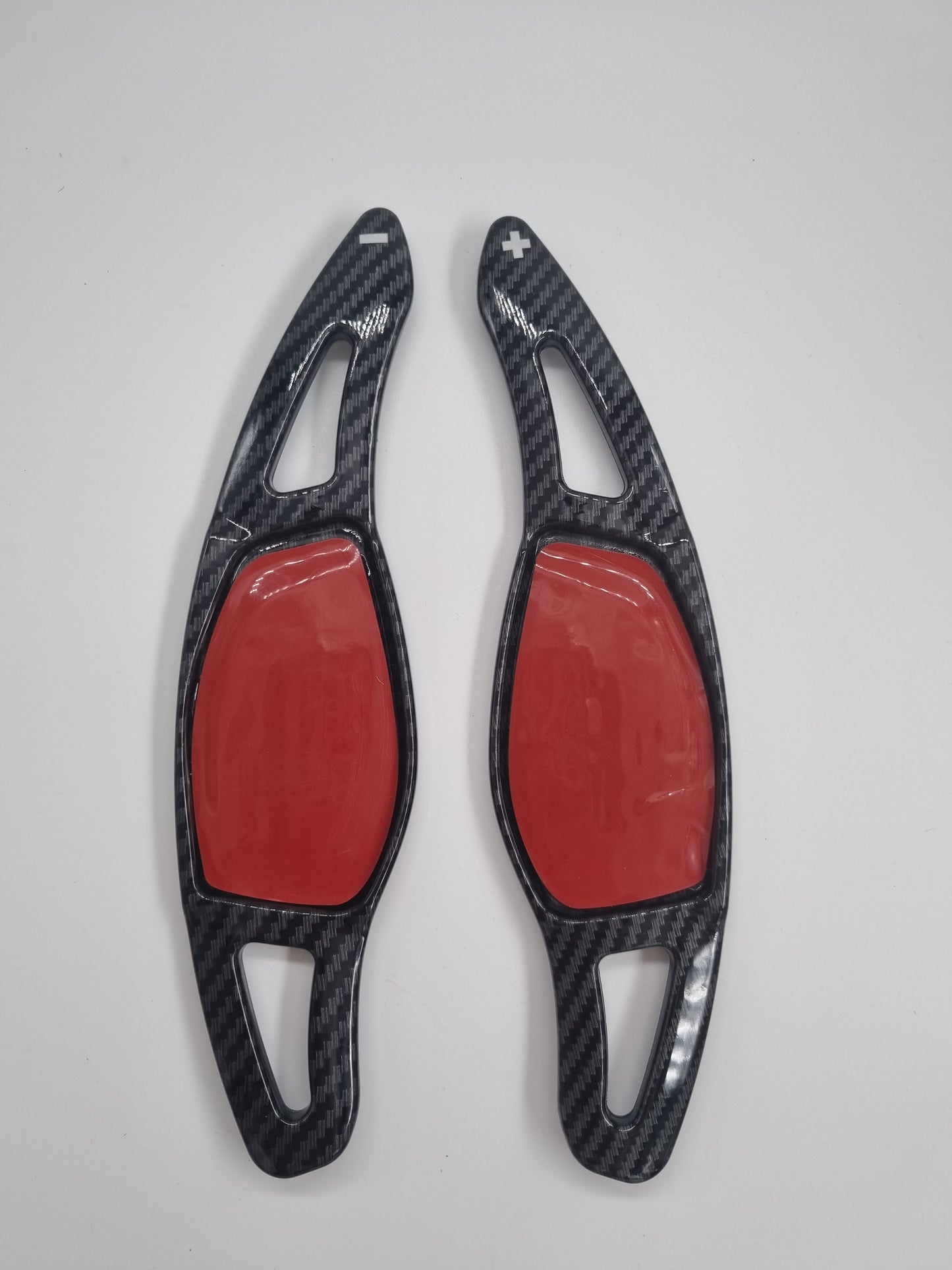 Kunststoff Schaltwippen Verlängerungen Audi RS3, RS4, RS5, RS6, RS7, R8, TTRS, RSQ3, RSQ8