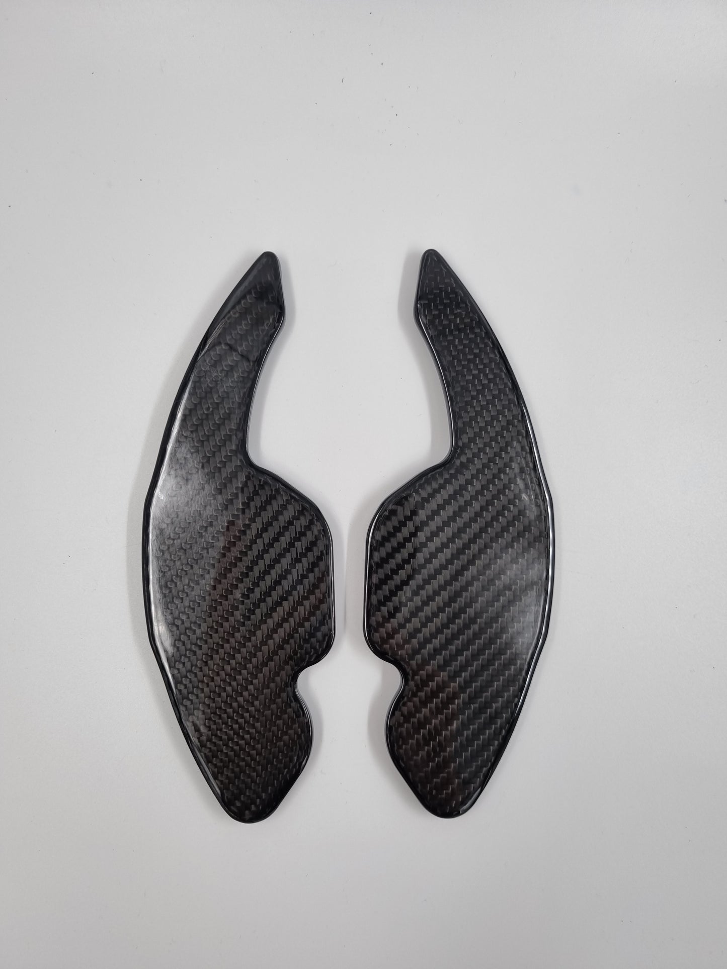 Echt Carbon Schaltwippen Verlängerungen Audi A3/S3/RS3, A4/S4, A5/S5/RS5, A6/S6/RS6, uvm.
