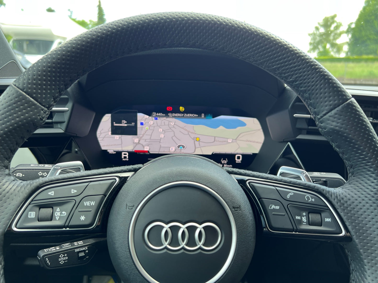 Aluminium Schaltwippen Verlängerungen Audi RS3, RS4, RS5, RS6, RS7, RSQ8, TT RS, E-TRON