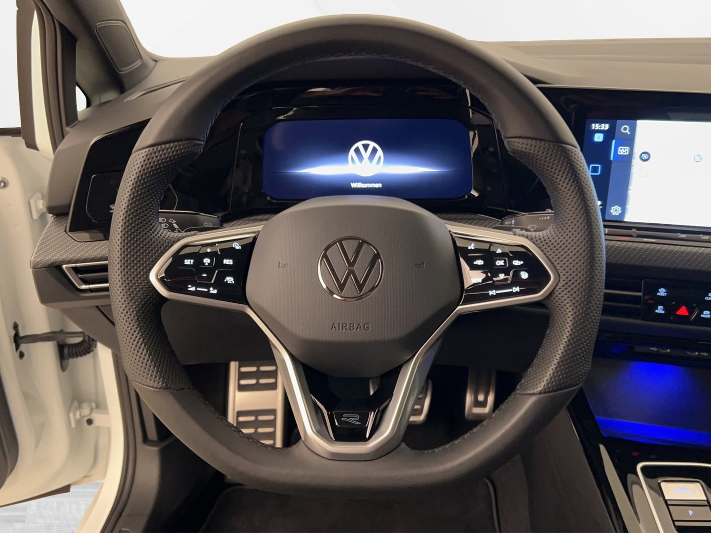 Aluminium Schaltwippen VW Golf 8, T-Roc, Tiguan, Passat, Polo, Arteon, usw.