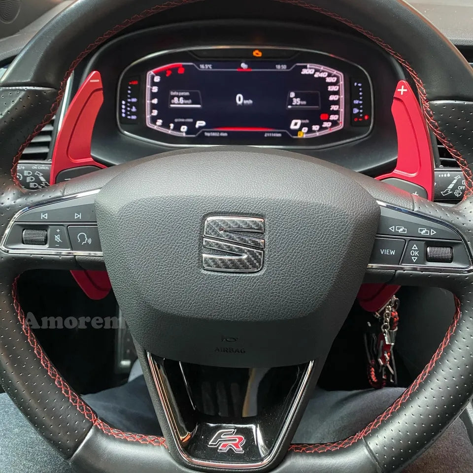 Aluminium Schaltwippen Verlängerungen Seat Leon Cupra, Exeo, Ibiza, Arona, Ateca, Alhambra