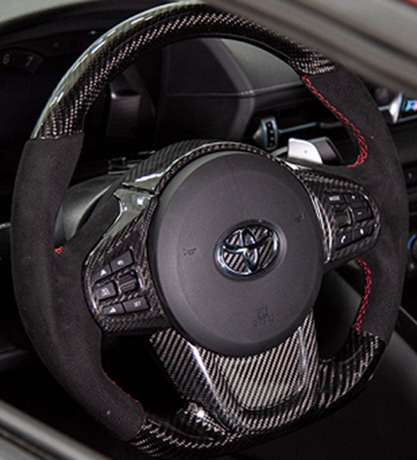Echt Carbon Schaltwippen Verlängerungen Toyota Supra