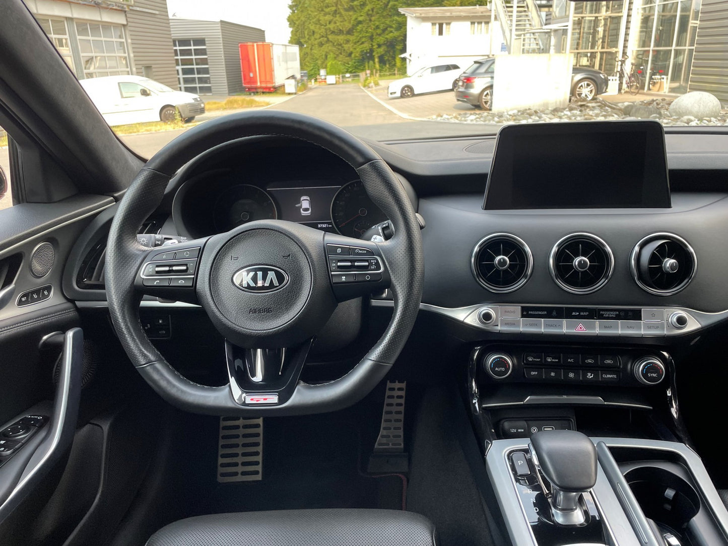 Echt Carbon Schaltwippen Verlängerungen Kia Stinger