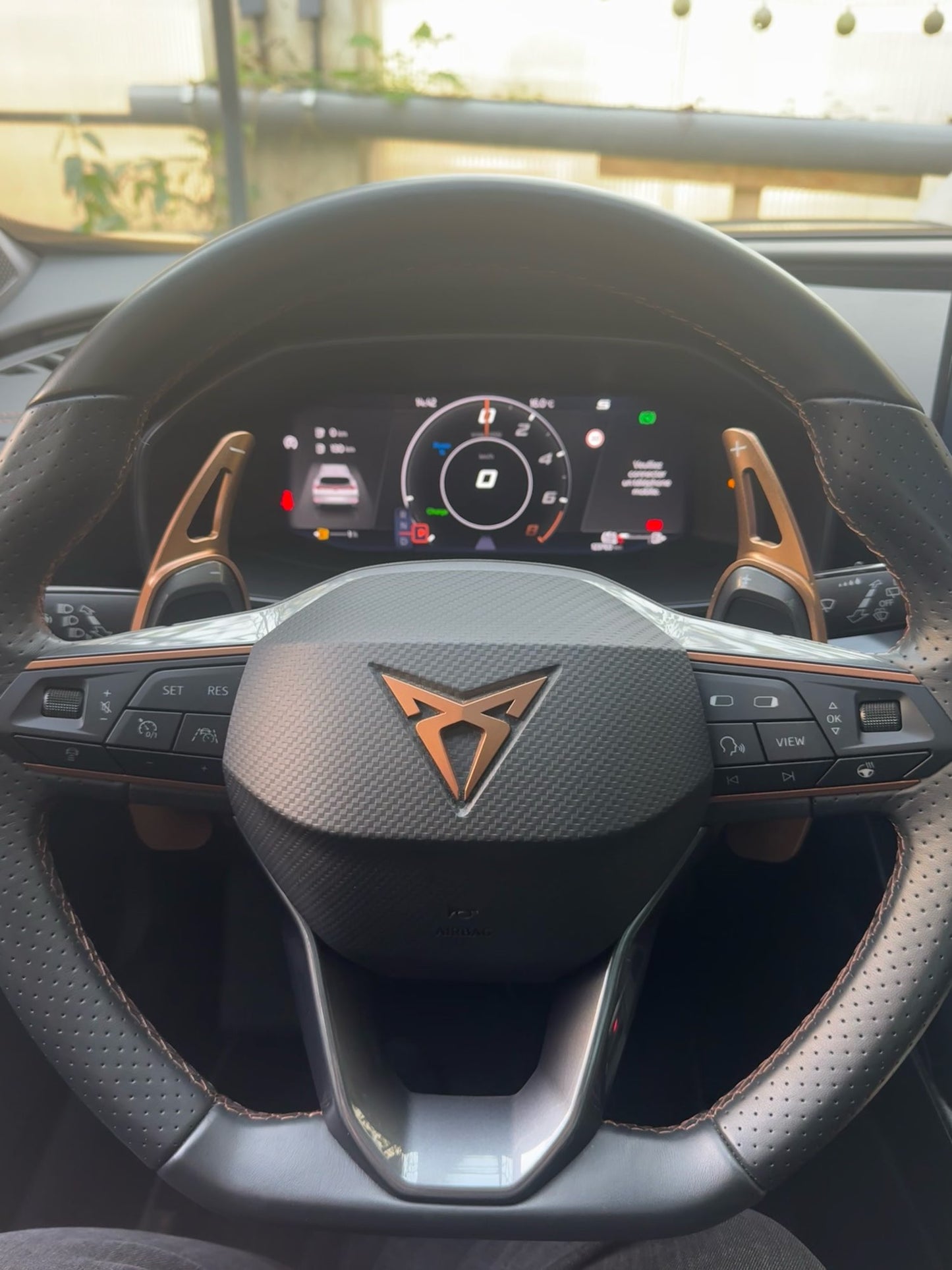 Aluminium Schaltwippen Verlängerungen Cupra Formentor, Ateca, Leon