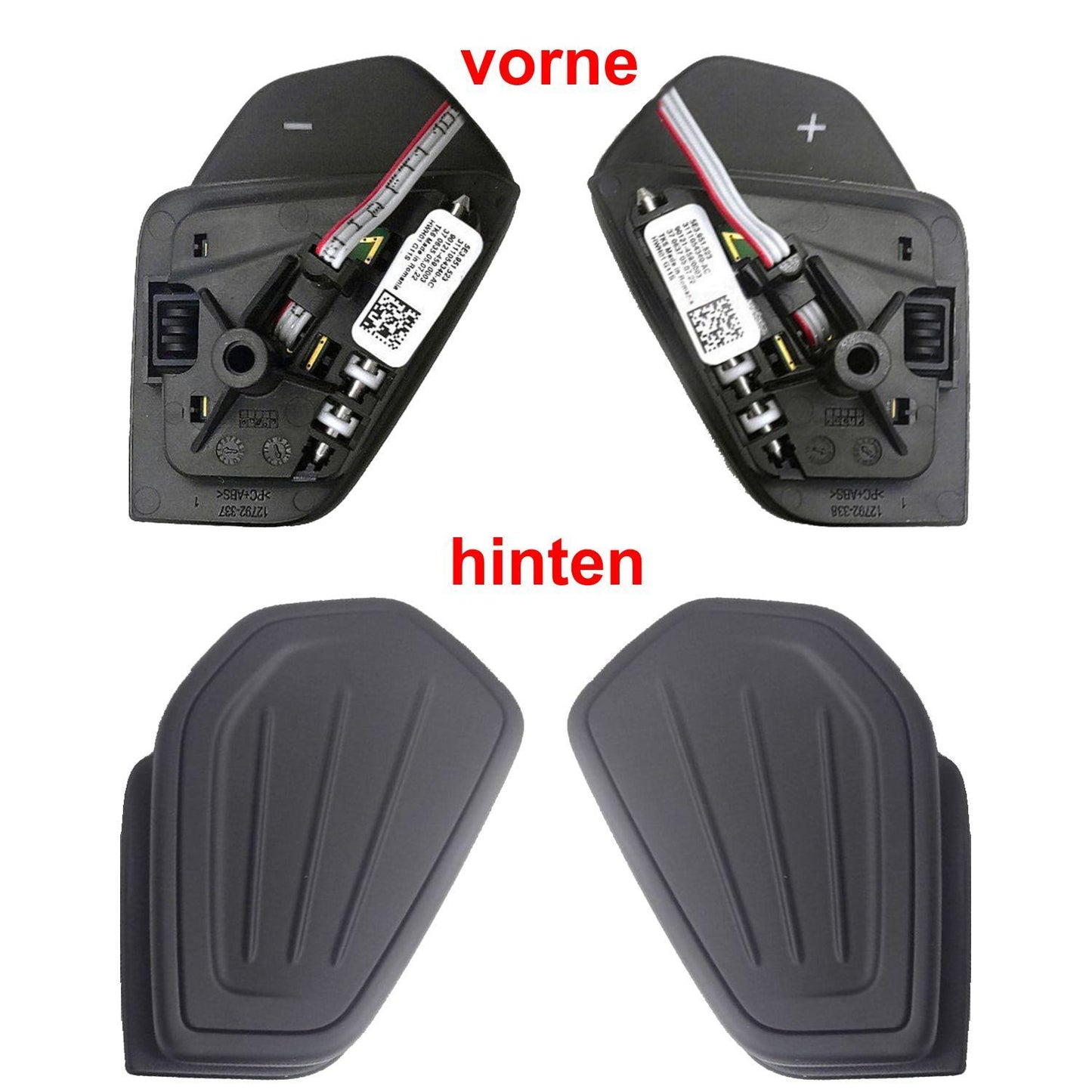 Kunststoff Schaltwippen Verlängerungen Skoda Octavia, Fabia, Karoq, Kamiq, Kodiaq, Superb