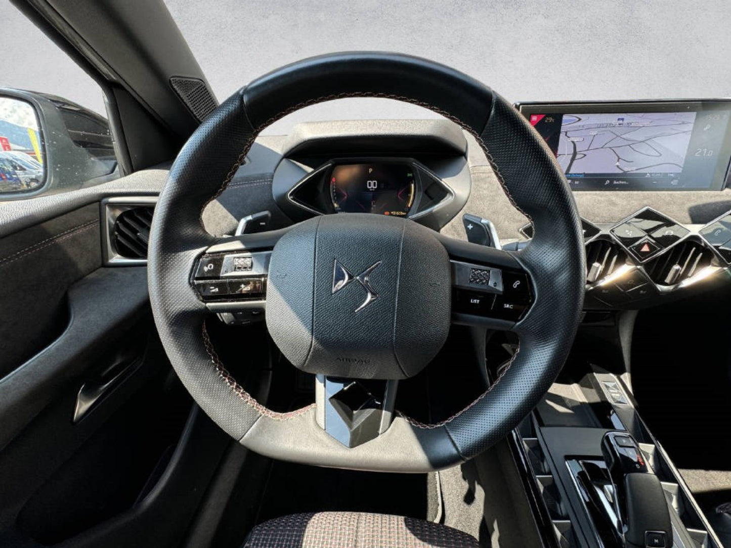 Palettes de changement de vitesse en aluminium Citroën