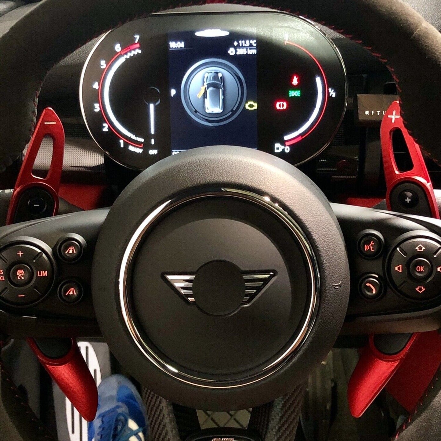 Aluminium Schaltwippen Verlängerungen Mini Cooper, Clubman, One, Countryman