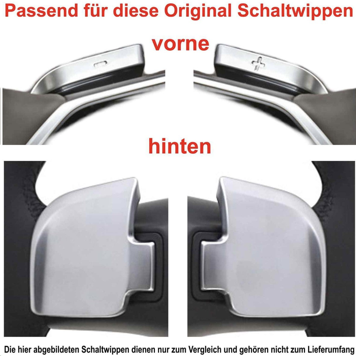 Aluminium Schaltwippen Verlängerungen Mercedes Modelle Typ F