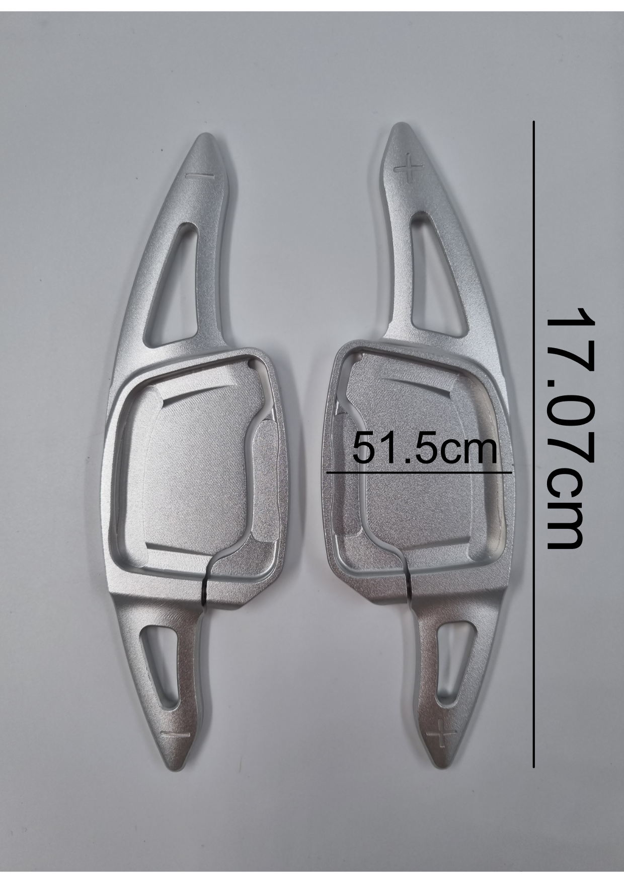 Aluminium Schaltwippen Verlängerungen Audi A1, A3/S3, A4/S4, A5/S5, A6/S6, A7/S7/RS7, A8/S8, E-tron