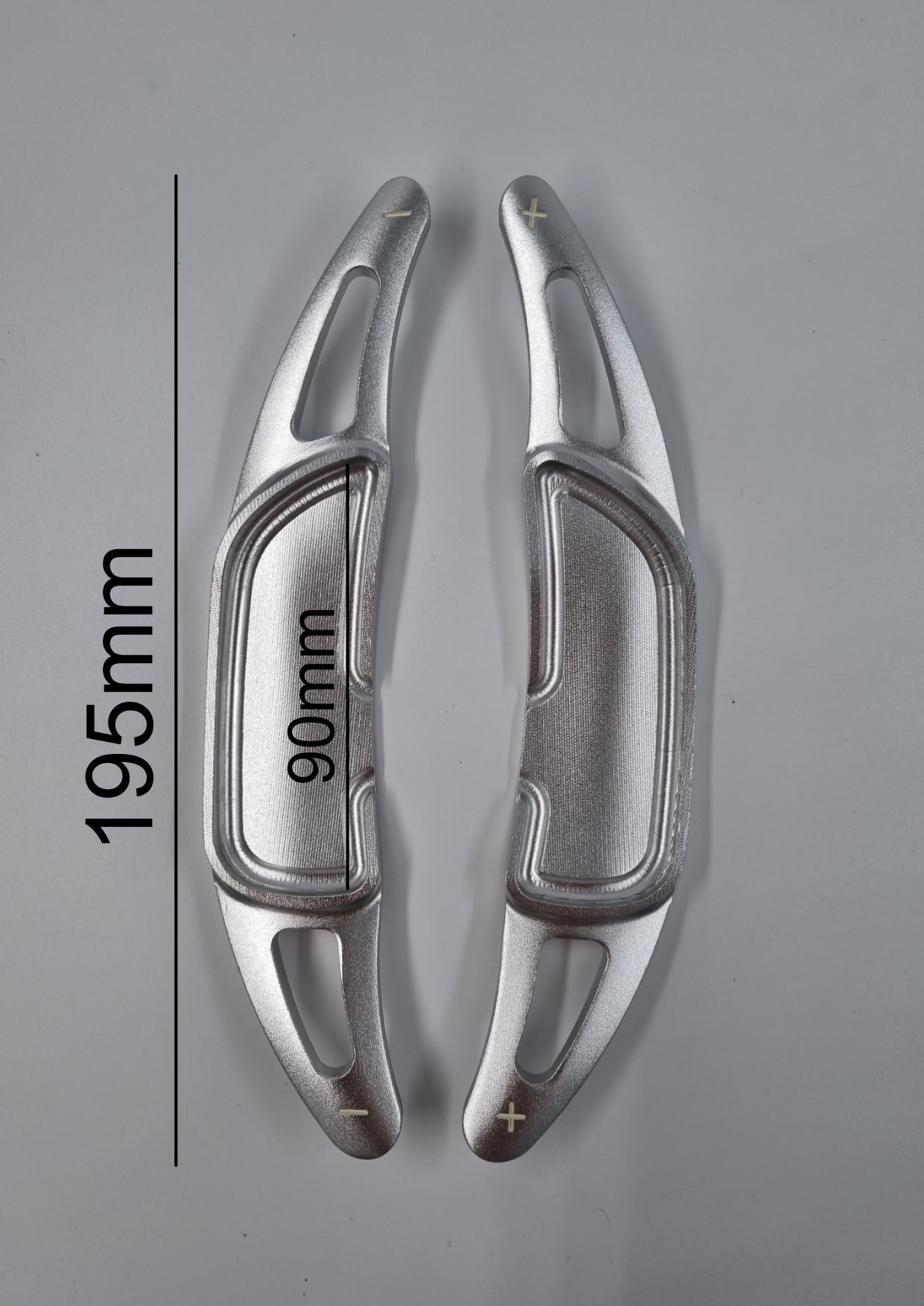 Aluminium Schaltwippen Verlängerungen Mercedes AMG