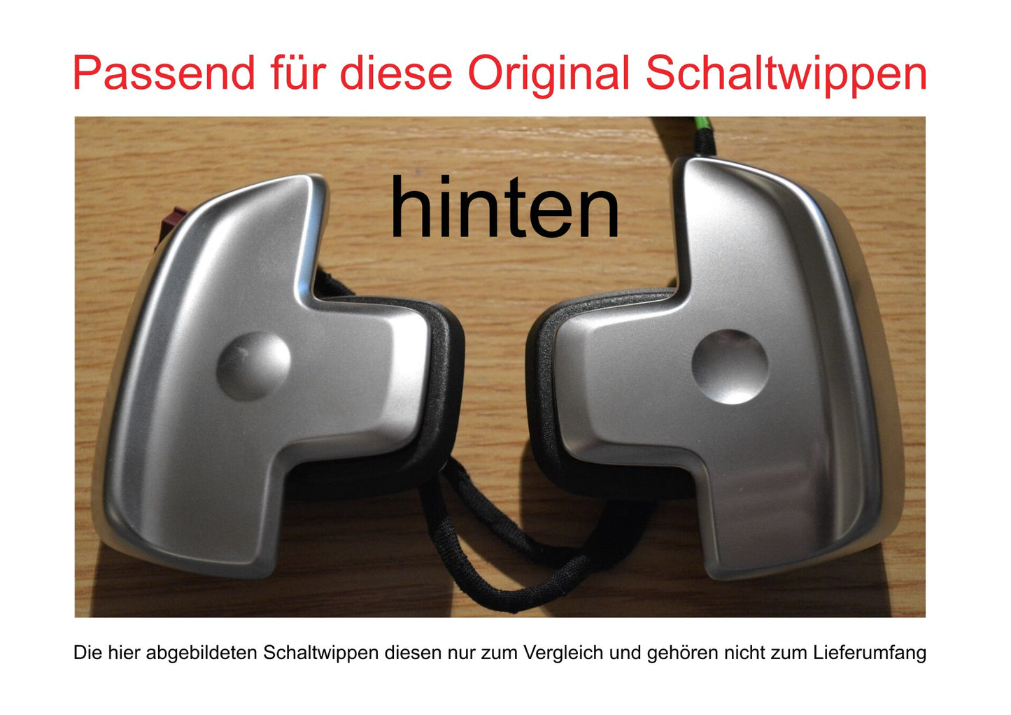 Echt Carbon Schaltwippen Verlängerungen Mercedes Modelle Typ C