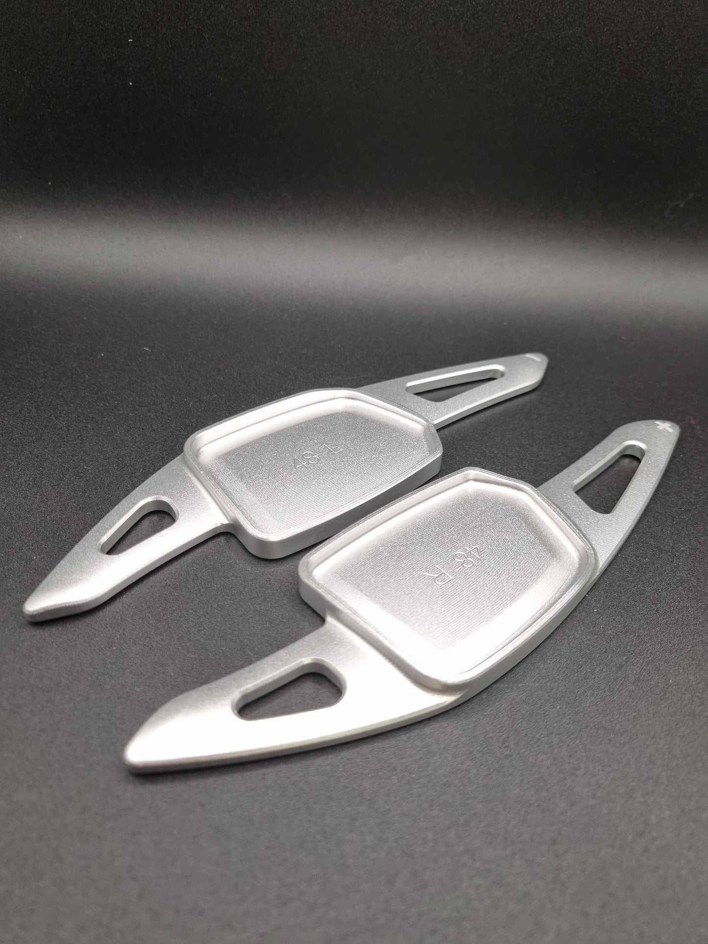 Aluminium Schaltwippen Verlängerungen Audi A5, S5, A6, S6, Q3, Q4, Q5, Q6, e-tron