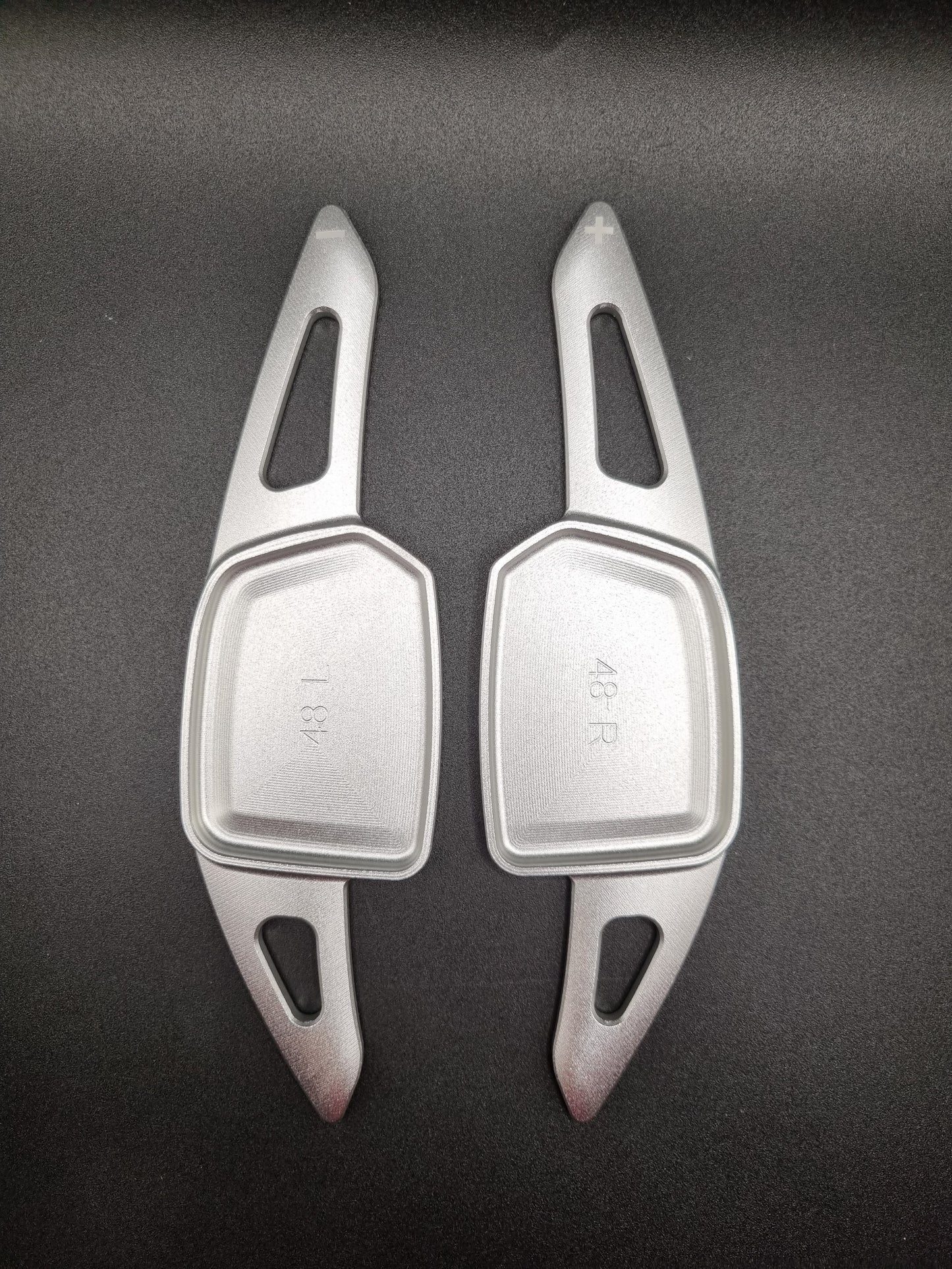 Aluminium Schaltwippen Verlängerungen Audi A5, S5, A6, S6, Q3, Q4, Q5, Q6, e-tron