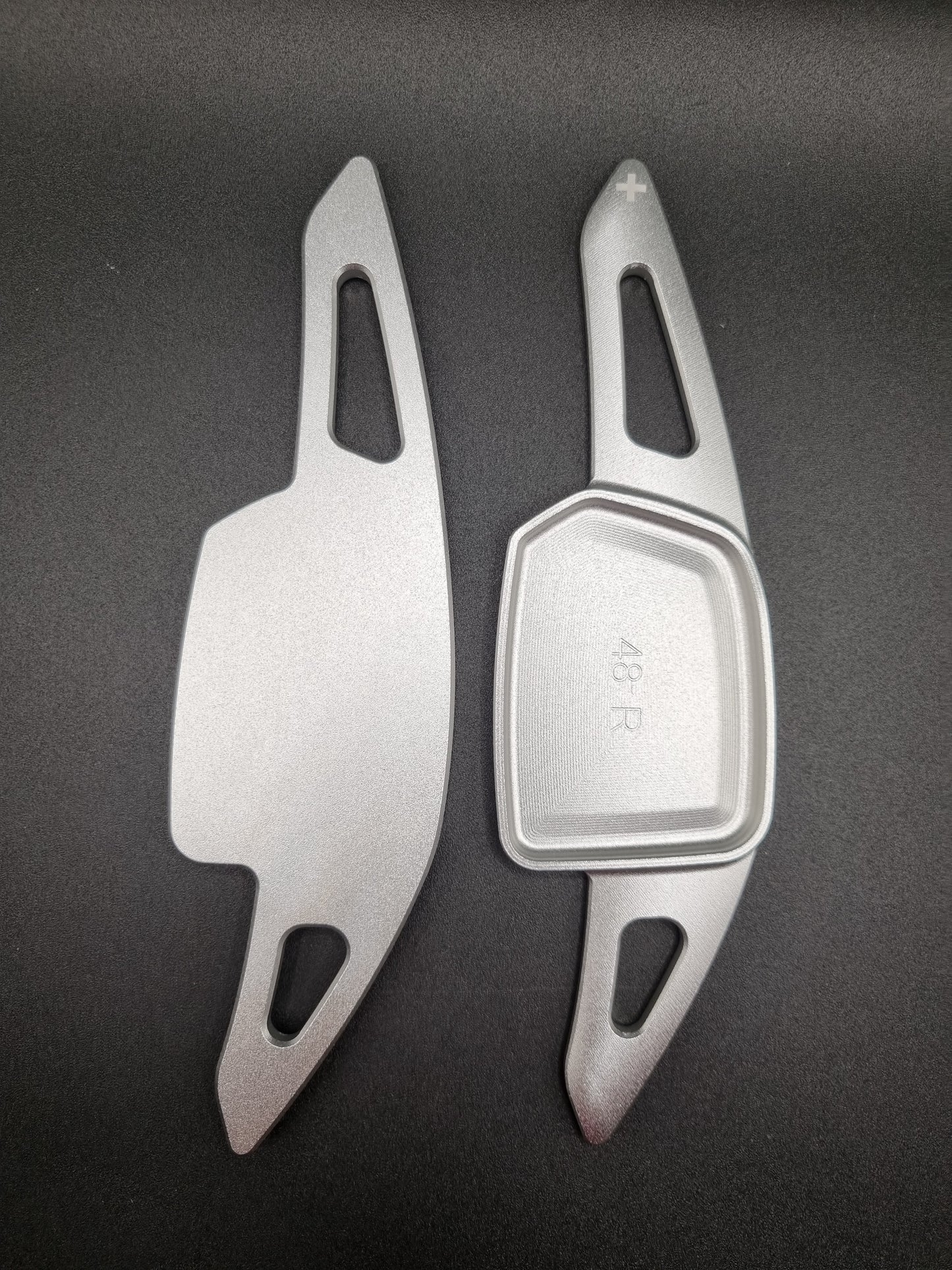 Aluminium Schaltwippen Verlängerungen Audi A5, S5, A6, S6, Q3, Q4, Q5, Q6, e-tron