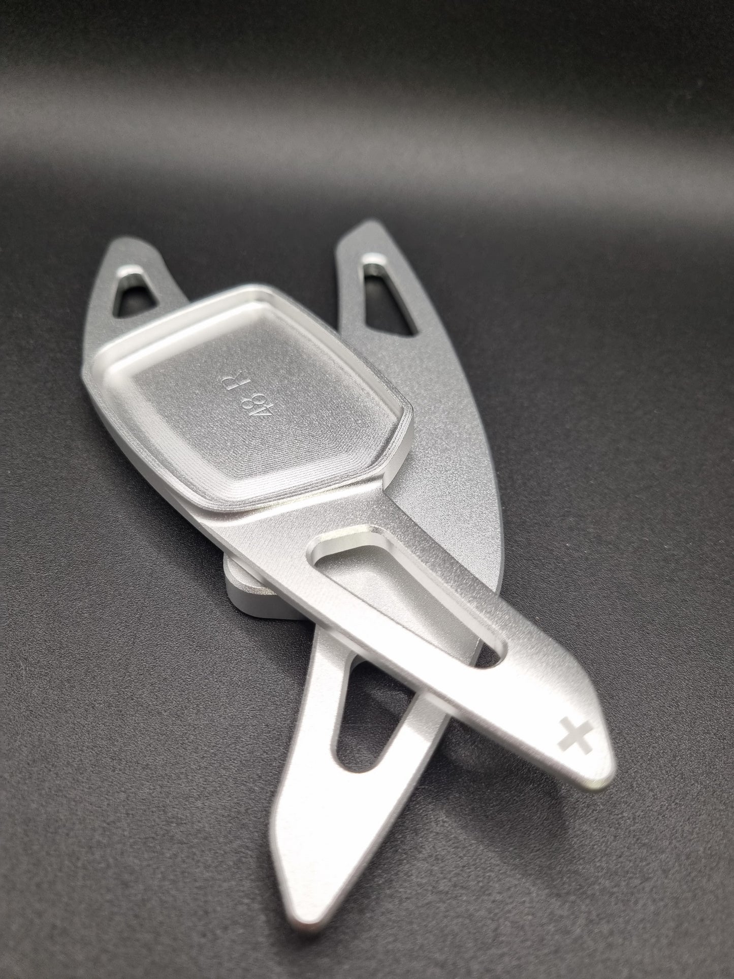 Aluminium Schaltwippen Verlängerungen Audi A5, S5, A6, S6, Q3, Q4, Q5, Q6, e-tron