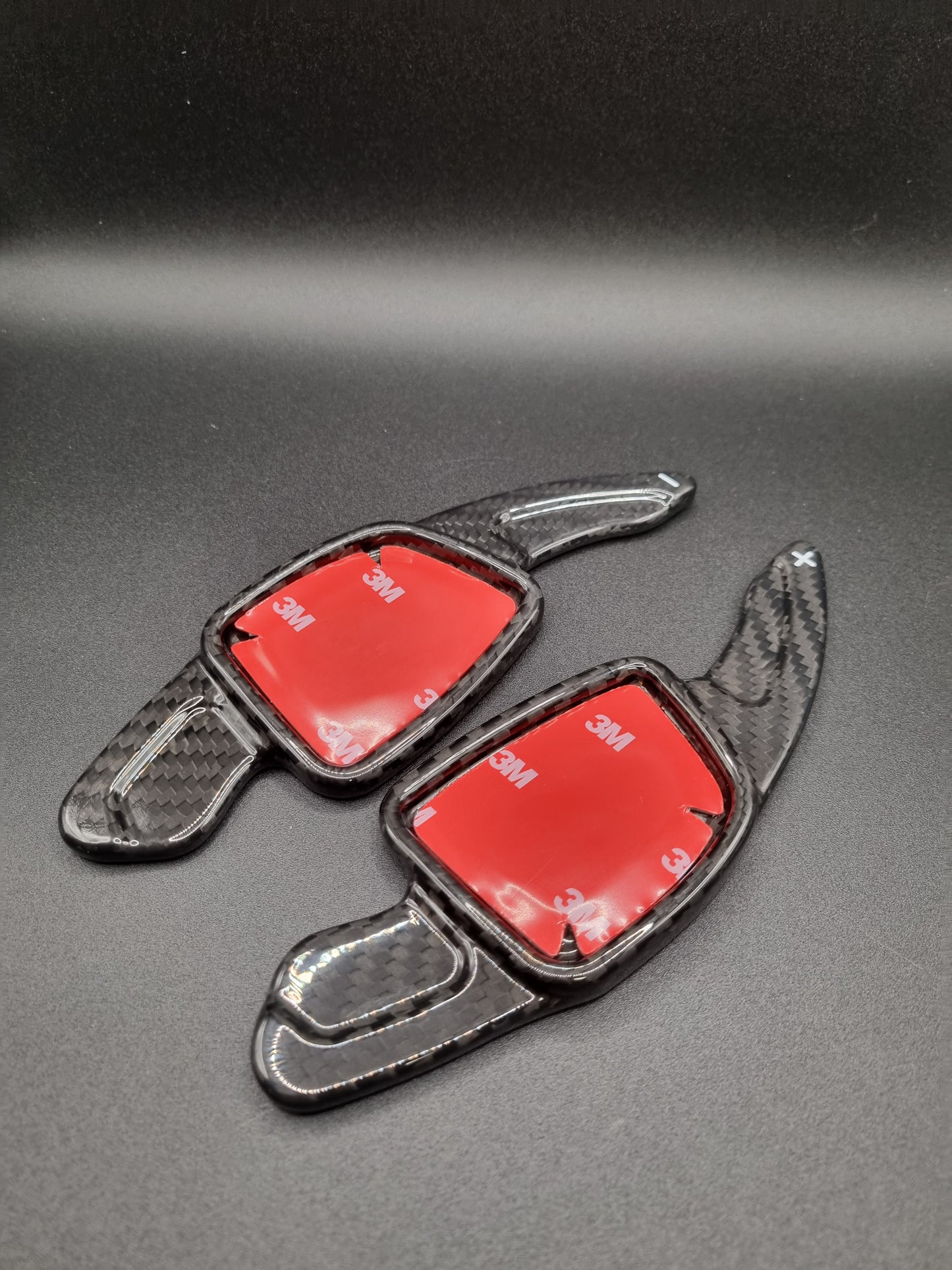 Echt Carbon Schaltwippen Verlängerungen Audi A3/S3, A4/S4, A5/S5, A6/S6, A7/S7/RS7, A8/S8, E-tron