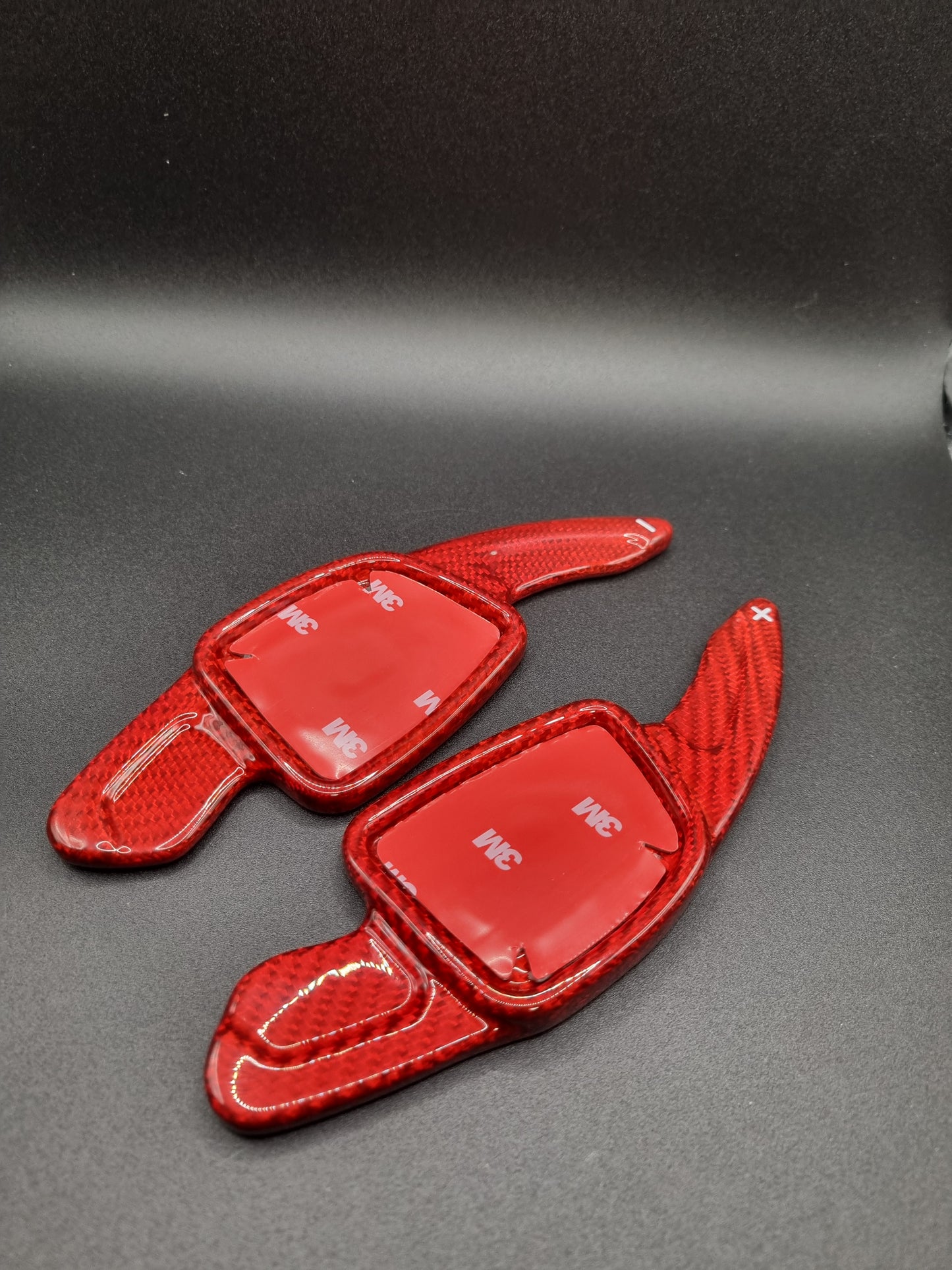 Echt Carbon Schaltwippen Verlängerungen Audi A3/S3, A4/S4, A5/S5, A6/S6, A7/S7/RS7, A8/S8, E-tron