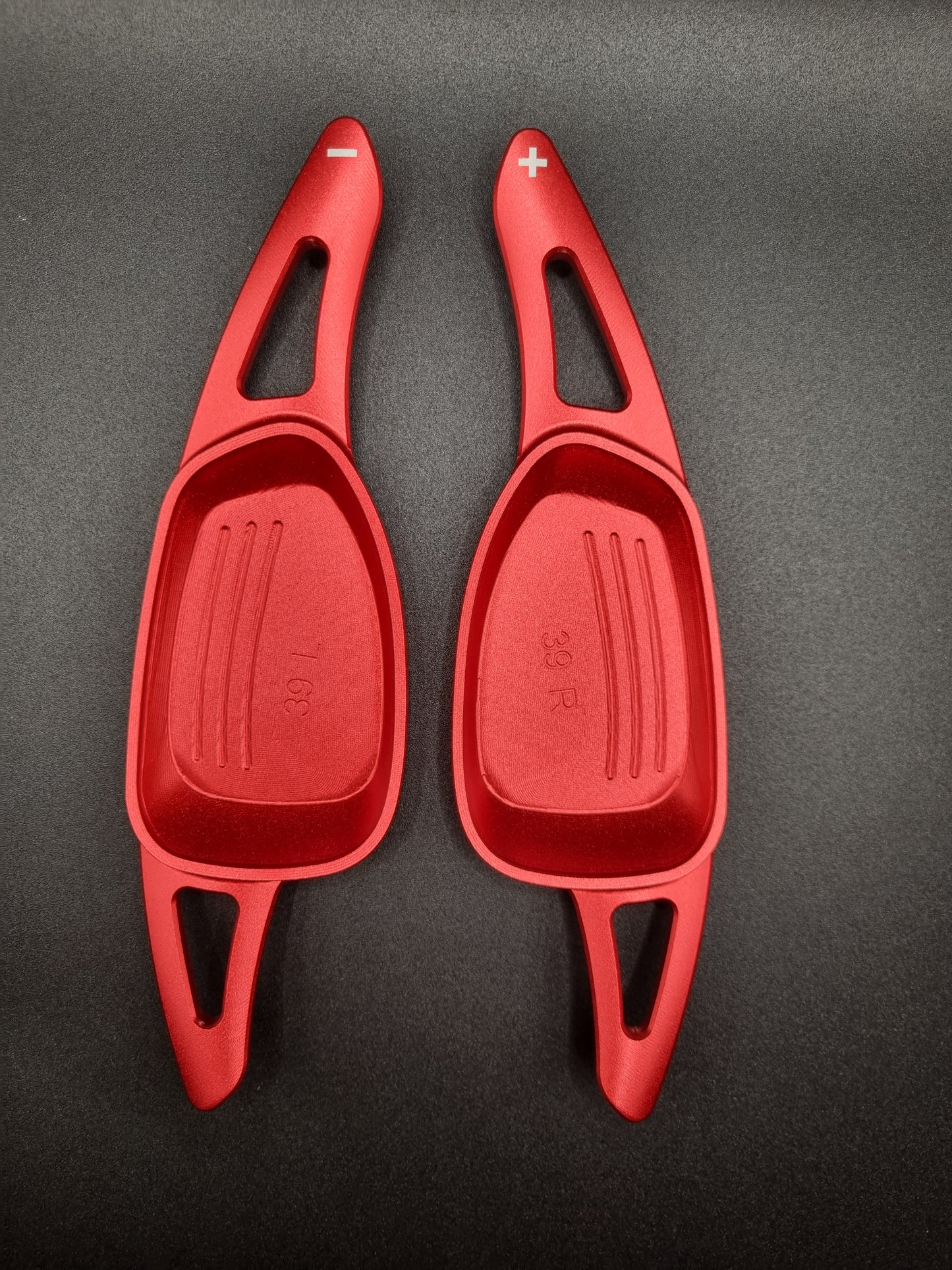 Aluminium Schaltwippen Verlängerungen Audi S3, S4, S5, S6, TTRS, RS3, RS4, RS5, RS6, uvm.