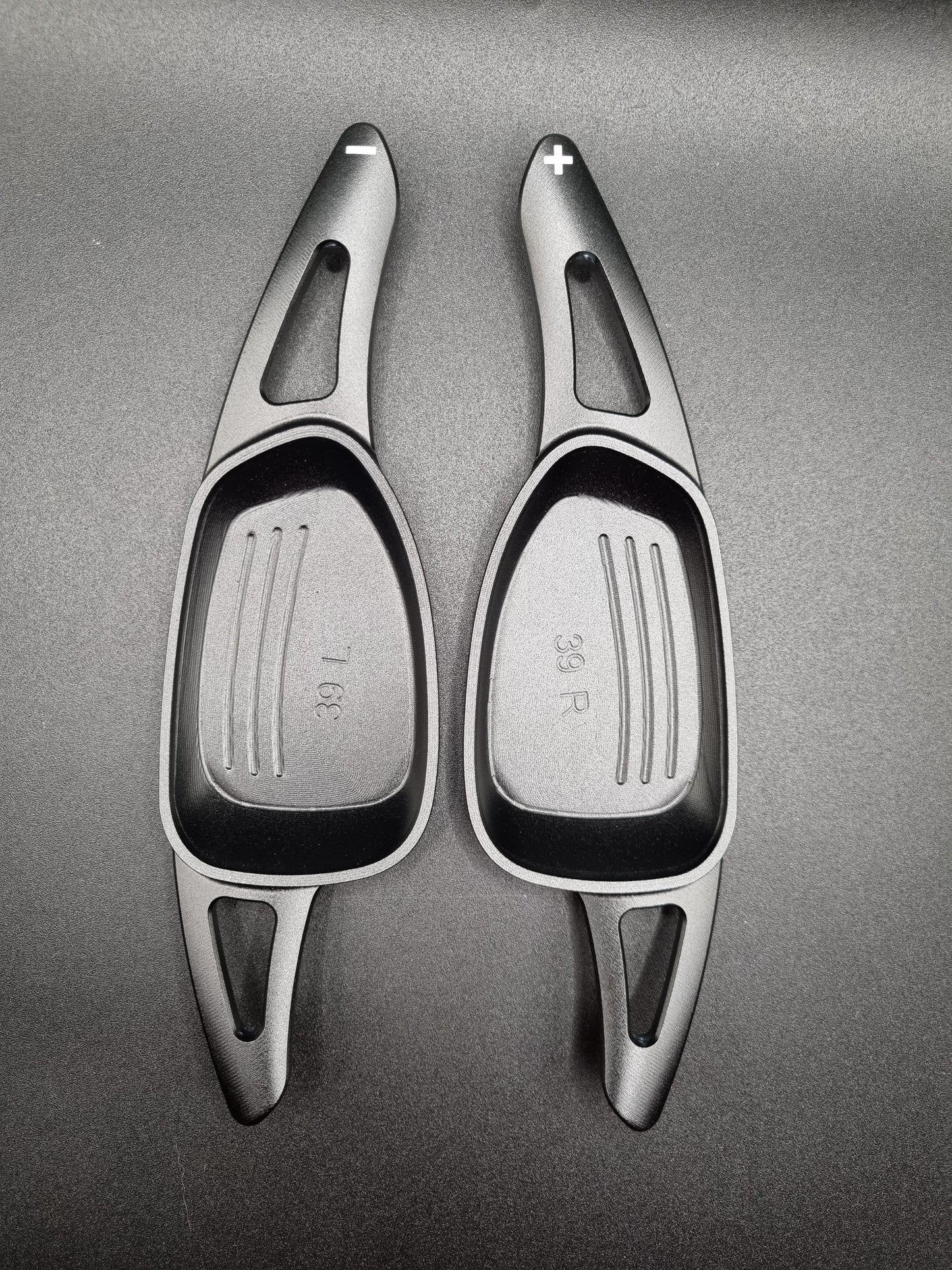 Aluminium Schaltwippen Verlängerungen Audi S3, S4, S5, S6, TTRS, RS3, RS4, RS5, RS6, uvm.