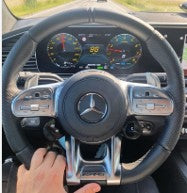 Echt Carbon Schaltwippen Verlängerungen Mercedes AMG