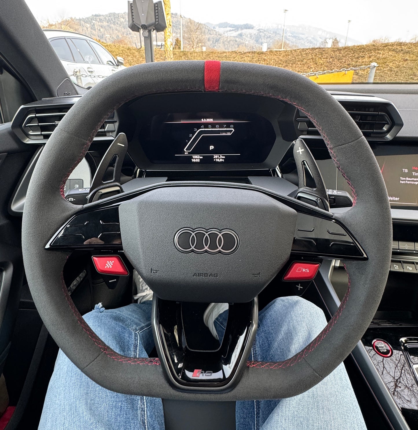 Aluminium Schaltwippen Verlängerungen Audi RS3, RS4, RS5, RS6, RS7, RSQ8, TT RS, E-TRON