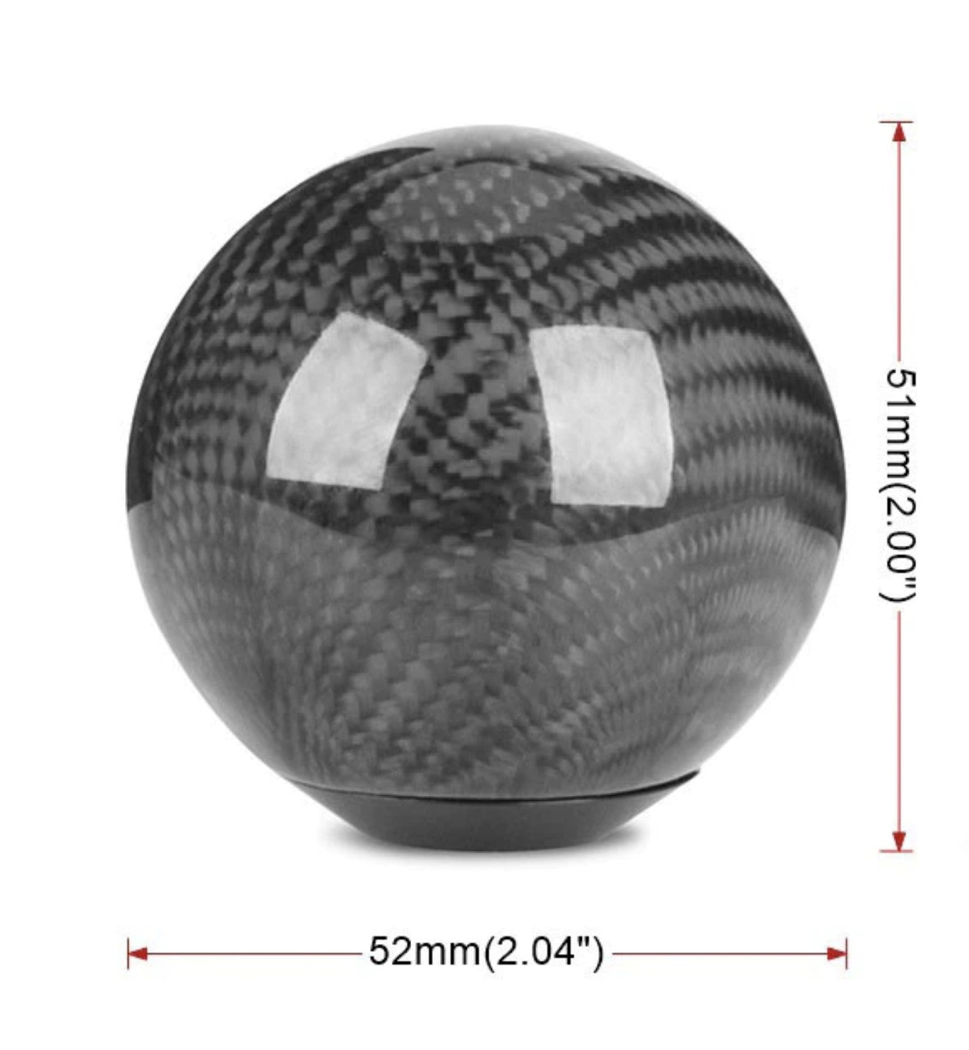 Carbon Schaltknauf