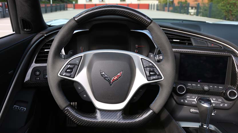 Kunststoff Schaltwippen Verlängerungen Chevrolet Corvette