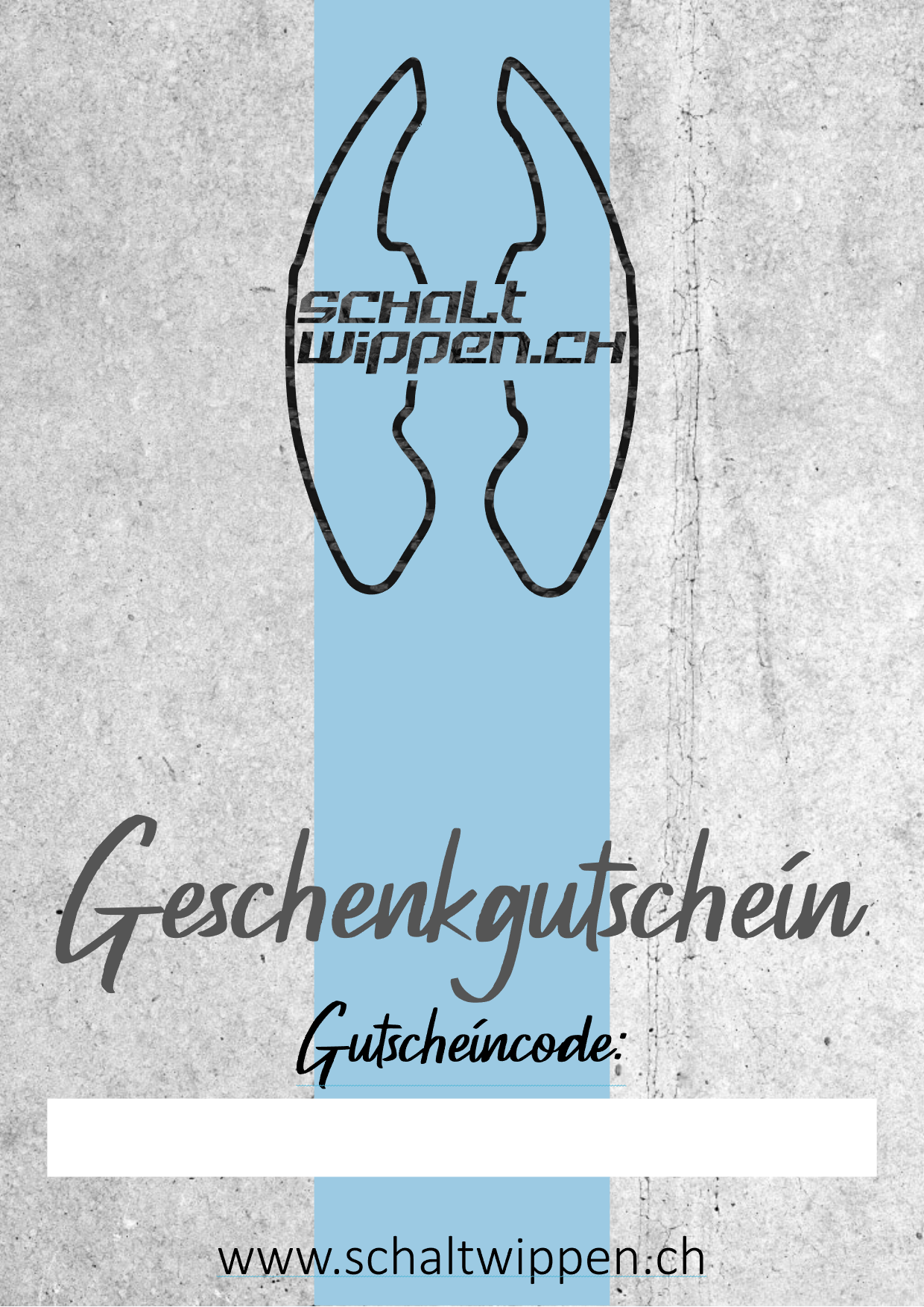 Schaltwippen.ch-Geschenkgutschein