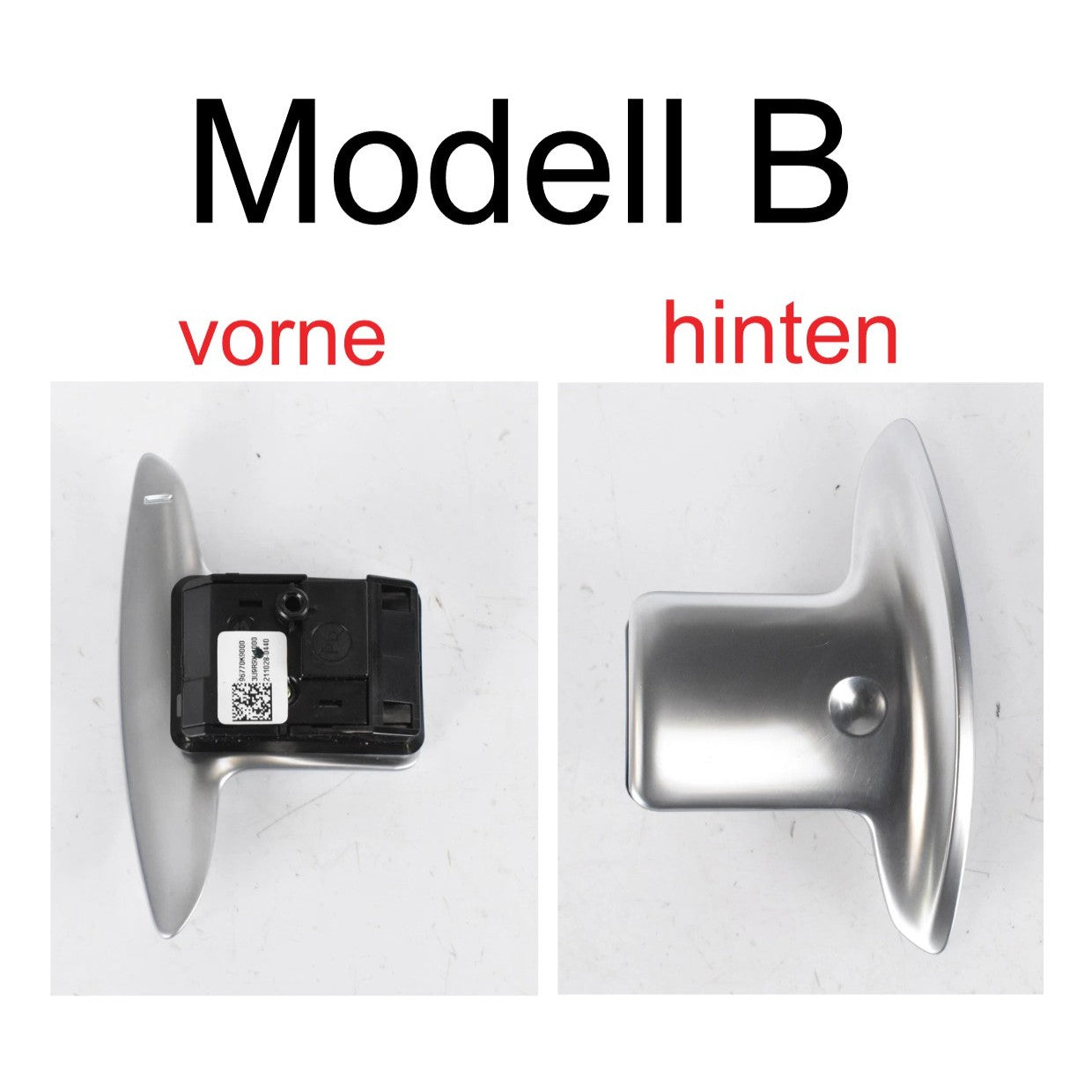 Echt-Carbon-Schaltwippenverlängerungen für Hyundai - Modell B