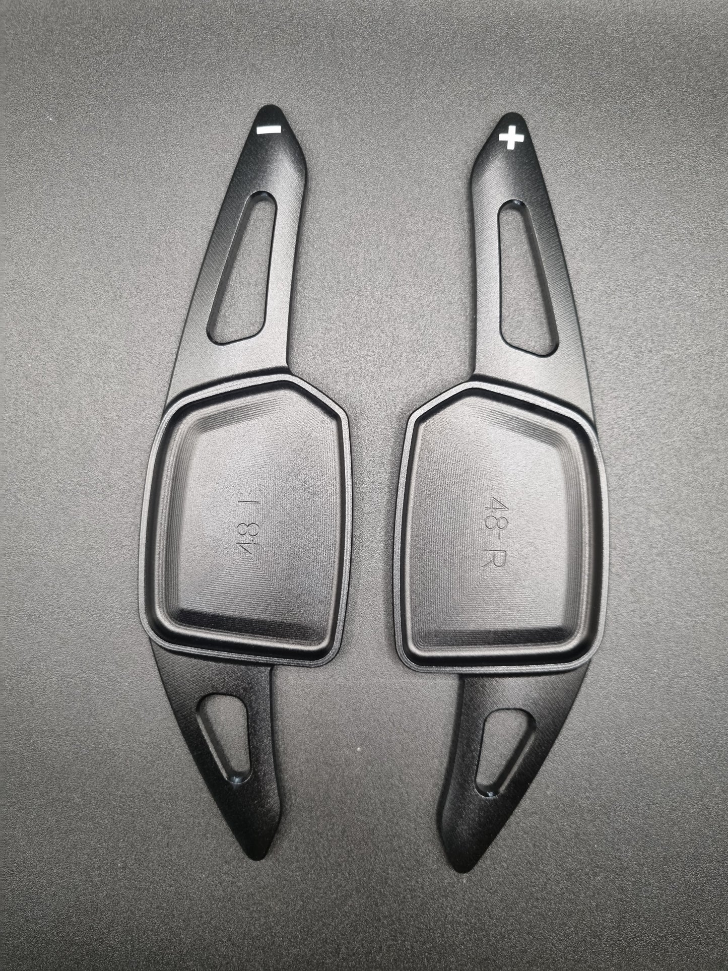 Aluminium Schaltwippen Verlängerungen Audi A5, S5, A6, S6, Q3, Q4, Q5, Q6, e-tron