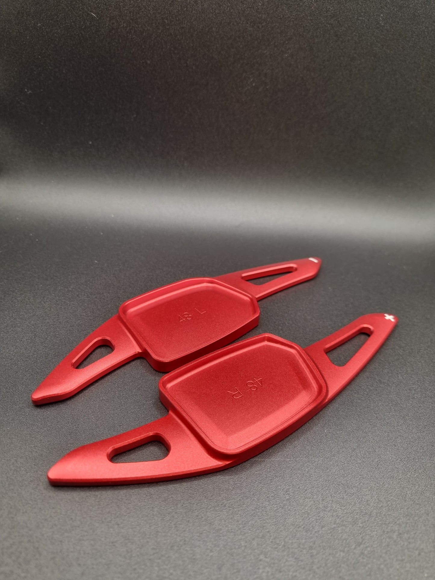 Aluminium Schaltwippen Verlängerungen Audi A5, S5, A6, S6, Q3, Q4, Q5, Q6, e-tron