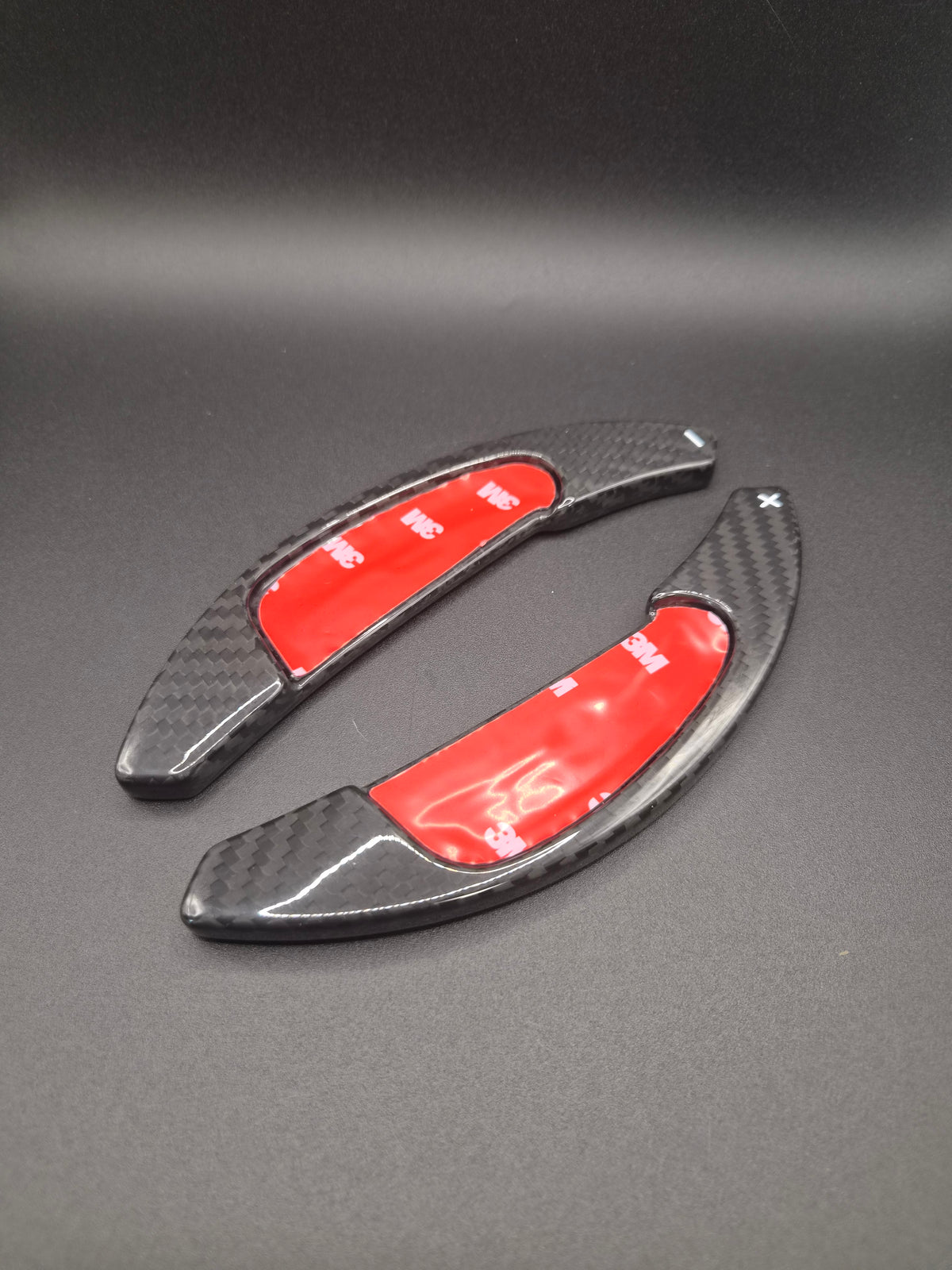 Echt-Carbon-Schaltwippenverlängerungen für Fiat/Abarth - Modell B