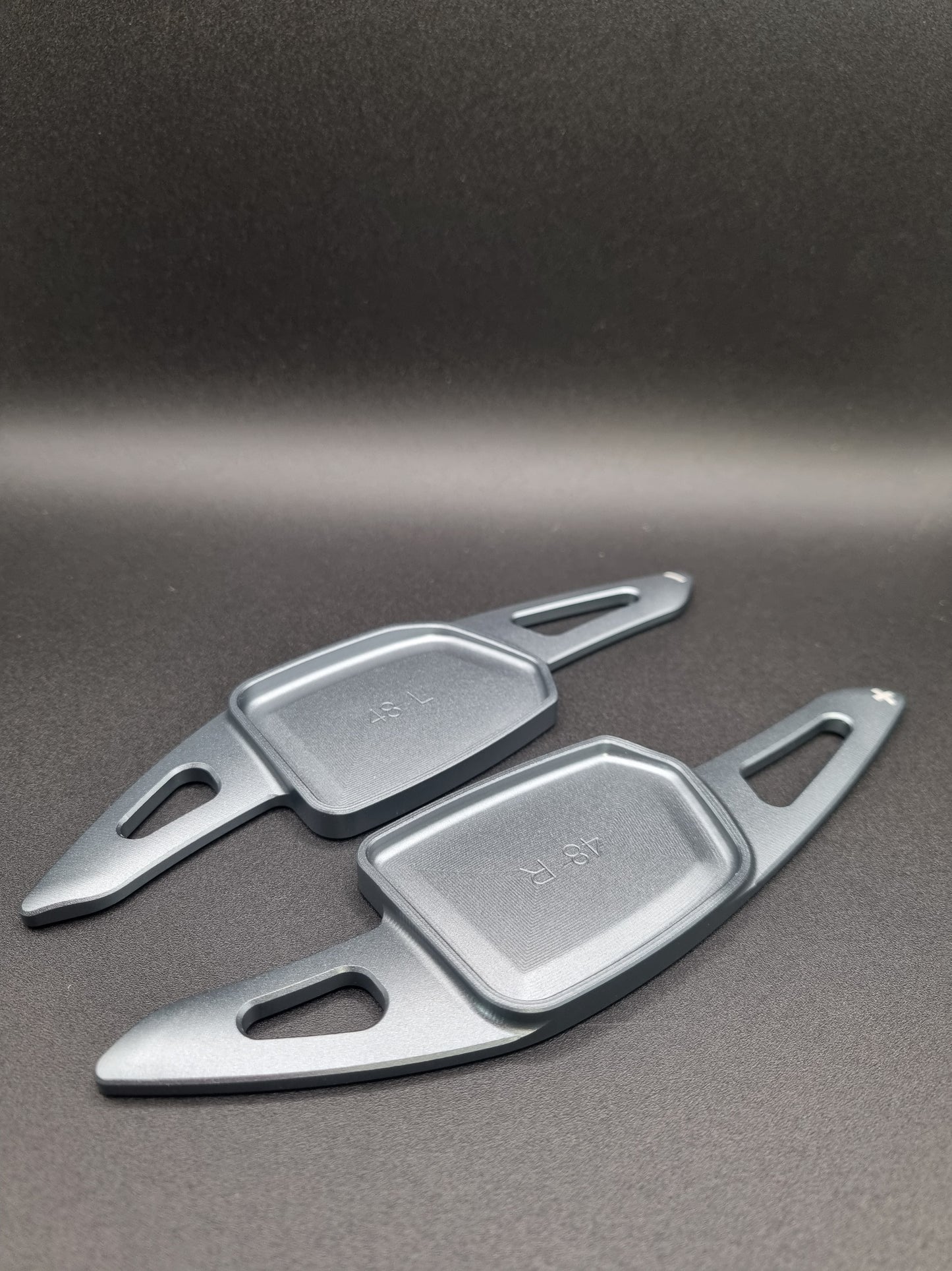 Aluminium Schaltwippen Verlängerungen Audi A5, S5, A6, S6, Q3, Q4, Q5, Q6, e-tron