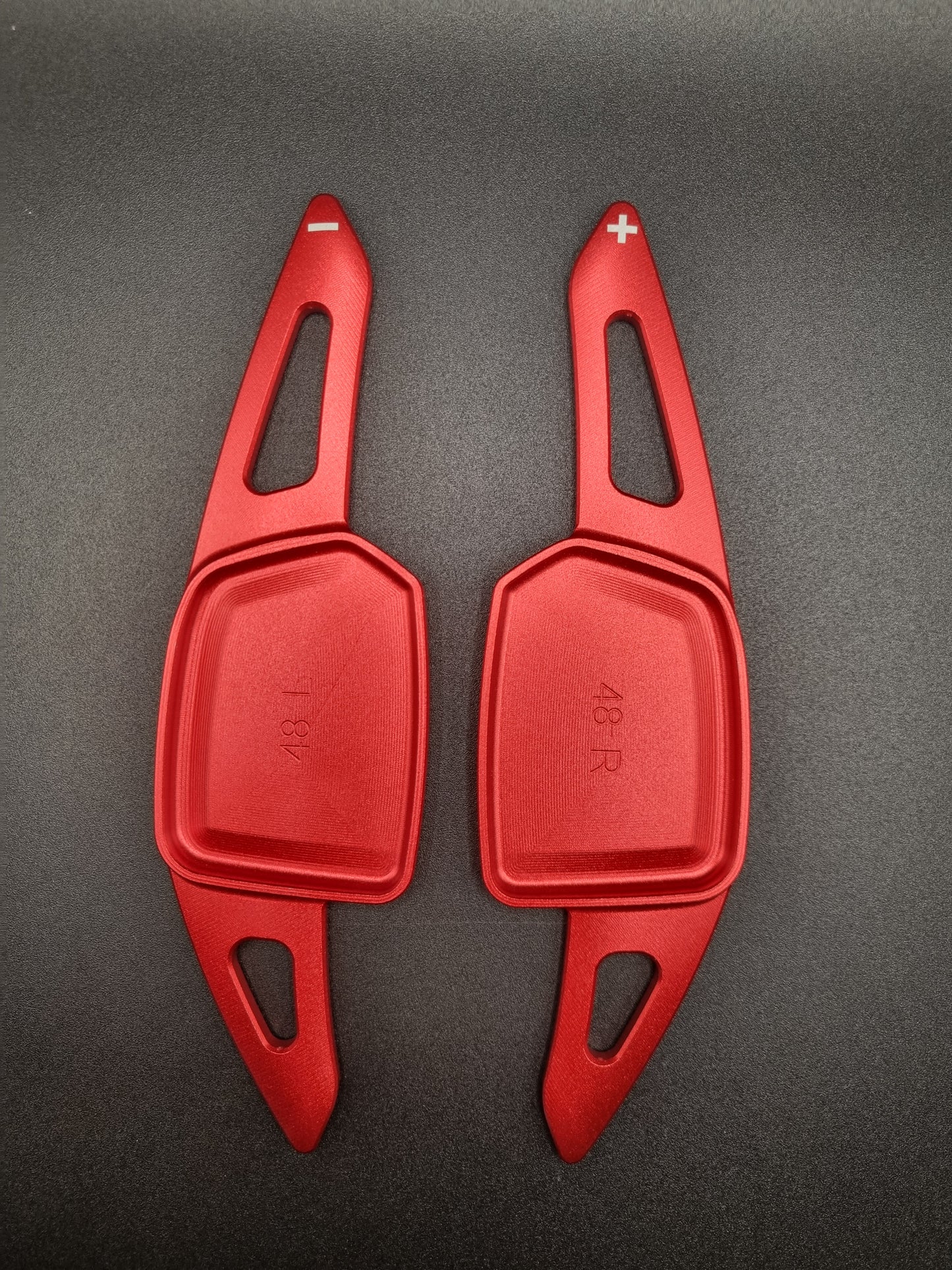 Aluminium Schaltwippen Verlängerungen Audi A5, S5, A6, S6, Q3, Q4, Q5, Q6, e-tron