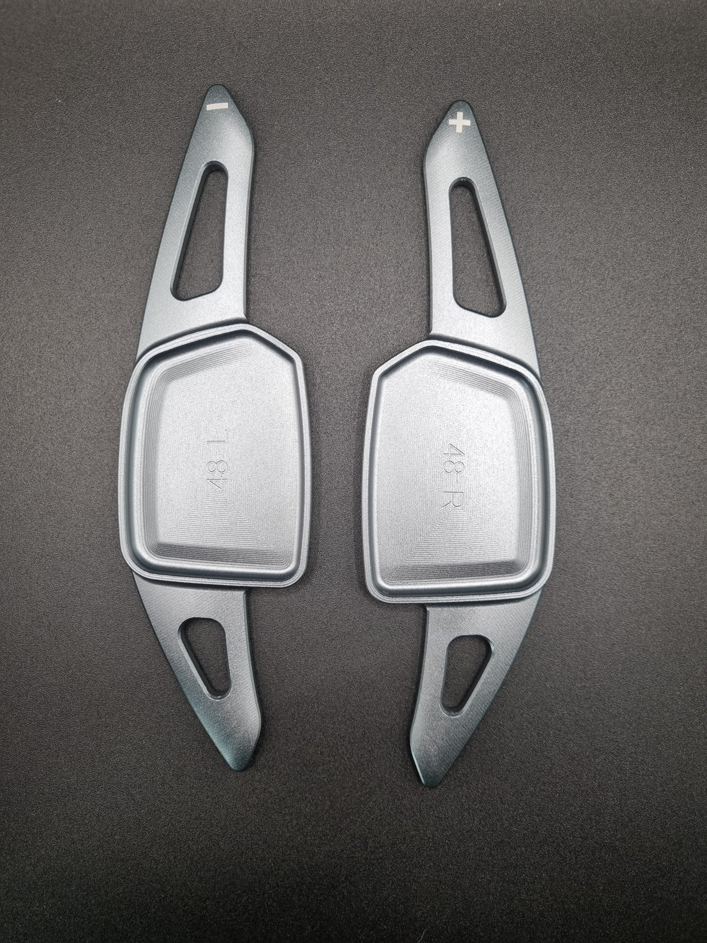 Aluminium Schaltwippen Verlängerungen Audi A5, S5, A6, S6, Q3, Q4, Q5, Q6, e-tron
