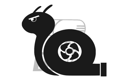 "Turboschnecke"-Sticker