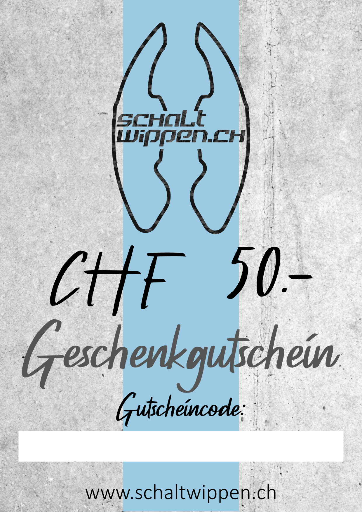 Schaltwippen.ch-Geschenkgutschein